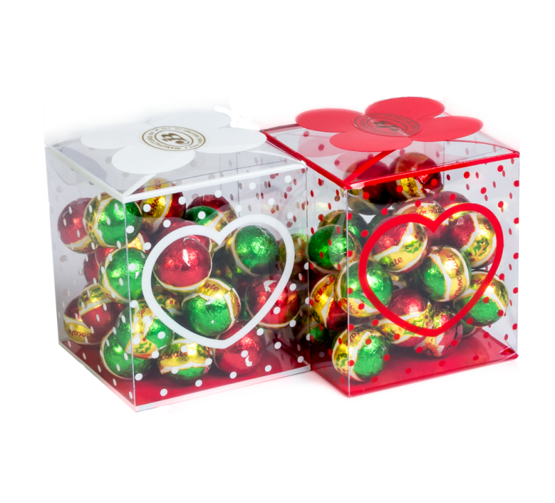 Kẹo socola Jinny noel (Red green tripes) mix 100g